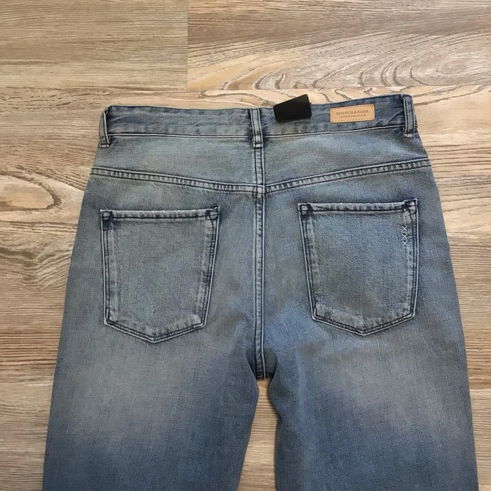 Scotch & Soda Amsterdams Blauw L’Adorable Boyfriend Jeans Light Rinse 25x32 NWT
